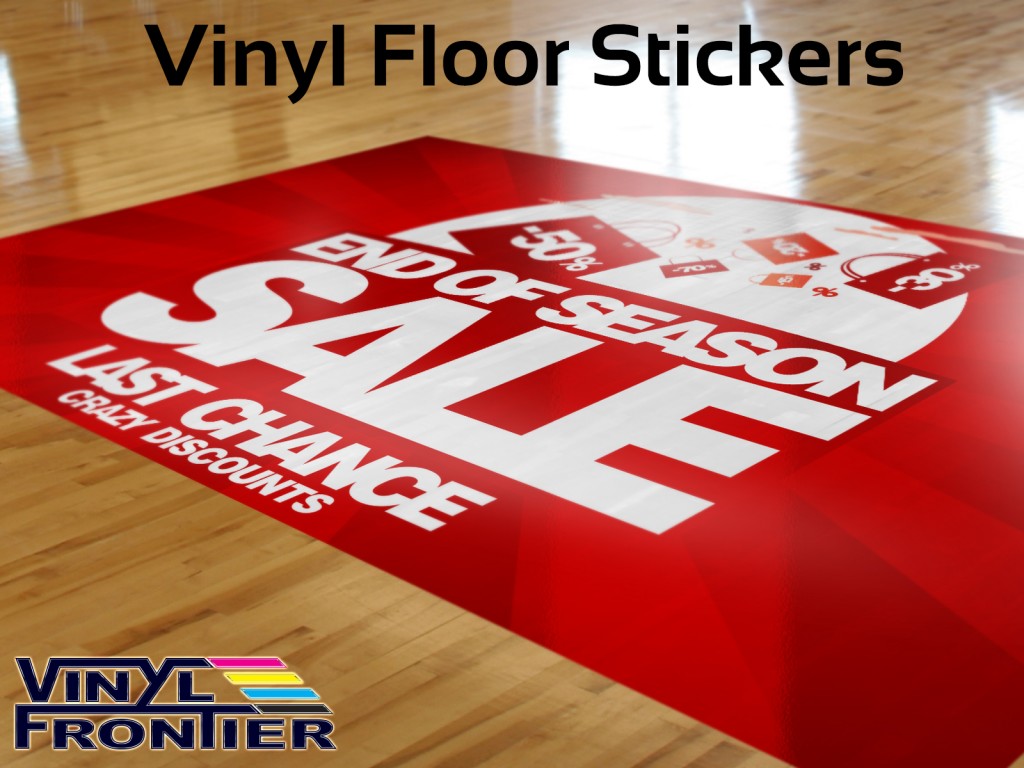 Vinyl Floor Stickers Vinyl Frontier